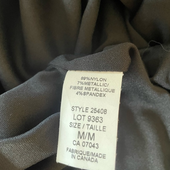 Rachel Zoe gold and black sparkle mini dress with peep hole back - Picture 6 of 7